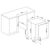 Kép 2/3 - SMEG TELJESEN BEÉPÍTHETŐ MOSOGATÓGÉP, 60 cm, 14 teríték, 10+1 funkció, 42 dB, A energiao., Planetarium, 3 FlexiDuo kosár