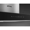 Kép 5/5 - SMEG UNIVERSALE design T-shape sziget páraelszívó, 90 cm, inox + fekete üveg