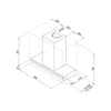 Kép 3/3 - SMEG UNIVERSALE design beépíthető páraelszívó, 86 cm, inox, 3+1 sebesség