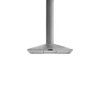 Kép 1/3 - SMEG UNIVERSALE design kürtős fali páraelszívó, 90 cm, inox, fekete nyomógombos vezérlés