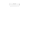Kép 1/2 - SMEG UNIVERSALE design mennyezeti páraelszívó, 90 cm, matt fehér, 2 LED csík