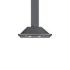 Kép 1/2 - SMEG VICTORIA design kürtős fali páraelszívó, 100 cm, palaszürke