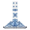 Kép 1/5 - SMEG VICTORIA design kürtős fali páraelszívó, 90 cm, D&G Blu Mediterraneo kollekció