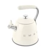 Kép 1/2 - SMEG VÍZFORRALÓ TEÁSKANNA, retro, síppal, bézs