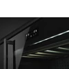 Kép 2/5 - SMEG BEÉPÍTHETŐ BORHŰTŐ, Dolce Stil Novo design, 60 cm, jobb oldali pántok, fekete üveg