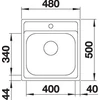 Kép 5/5 - BLANCO DANA 45 natúr exc.nélkül (237686mos + 236268 lef)