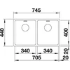 Kép 5/5 - BLANCO ANDANO 340/340-U exc.nél InFino