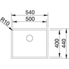 Kép 4/4 - BLANCO CLARON 500-U DX