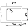 Kép 3/5 - BLANCO CLARON XL 60-IF/A D.Plus InFino