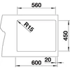 Kép 3/5 - BLANCO CLARON XL 60-IF D.Plus InFino