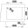 Kép 3/5 - BLANCO CLARON XL 60-U D.Plus InFino