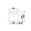 Kép 5/5 - BLANCO DALAGO 45-F palaszürke exc., SZINTBE ÉPÍTÉS