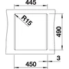Kép 3/5 - BLANCO DALAGO 45 fekete exc.