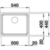 Kép 5/5 - BLANCO ETAGON 500-IF r.m.exc.n. InFino
