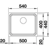 Kép 5/5 - BLANCO ETAGON 500-U r.m. exc.n. InFino