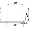 Kép 3/5 - BLANCO METRA 6 palaszürke exc.nélkül