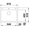 Kép 5/5 - BLANCO NAYA 6 palaszürke exc.nélk.