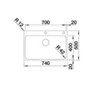 Kép 4/4 - BLANCO SOLIS 700-IF/A exc. InFino