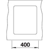 Kép 3/5 - BLANCO SUBLINE 320-F fekete exc.nélk., SZINTBE ÉPÍTÉS