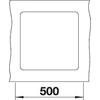 Kép 3/5 - BLANCO SUBLINE 400-F palaszürke exc.n.