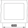 Kép 3/5 - BLANCO SUBLINE 500-F antracit exc.n.