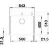 Kép 5/5 - BLANCO SUBLINE 500-IF/A antracit exc.