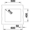 Kép 3/5 - BLANCO SUBLINE 500-U antracit exc.n.