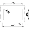 Kép 3/5 - BLANCO SUBLINE 700-U palaszürke exc.n.