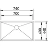 Kép 4/4 - BLANCO ZEROX 700-U InFino