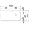 Kép 4/4 - BLANCO CLARON 5S -IF balos InFino