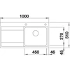 Kép 5/5 - BLANCO DIVON II 5S-IF jobbos InFino