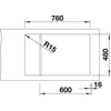 Kép 3/5 - BLANCO ELON XL 6 S palasz. exc.n. InFino