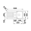 Kép 5/5 - BLANCO LANTOS II 6S-IF rm.mos.exc.(526627 mos+217492 lef)