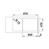 Kép 3/5 - BLANCO LANTOS II 6S-IF rm.mos.exc.tart.(526628 mos+217492 lef)