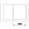 Kép 3/5 - BLANCO METRA 45S-F kávé exc., SZINTBE ÉPÍTÉS