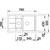 Kép 5/5 - BLANCO METRA 6 S COMPACT palaszürke exc.