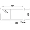 Kép 3/5 - BLANCO METRA XL 6 S palaszürke exc.