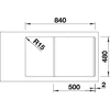 Kép 3/5 - BLANCO SONA 5 S palaszürke exc.n.