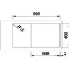 Kép 3/5 - BLANCO SONA XL 6 S fehér exc.n.