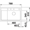 Kép 5/5 - BLANCO ZENAR XL 6S C jobb tartufo t.n