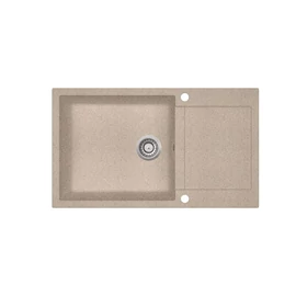 EVIDO Cubo XL 6S compact gránit mosogató 860x500 homok