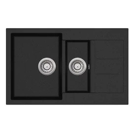 EVIDO Cubo 6S compact gránit mosogató 800x500 antracit