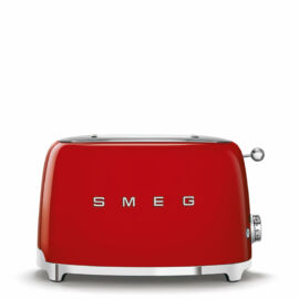 SMEG retro 2-szeletes kenyérpirító, piros