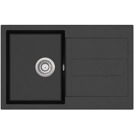 EVIDO Cubo 45S gránit mosogató 780x500 antracit