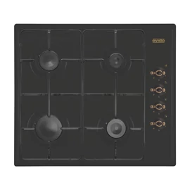 EVIDO RUSTIC-H 60A gáz főzőlap, 60cm, antracit/bronz