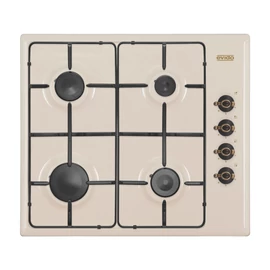 EVIDO RUSTIC-H 60C gáz főzőlap, 60cm, bézs/bronz
