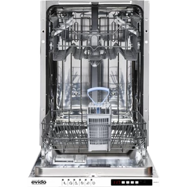 EVIDO AQUALIFE 45i teljesen integrált mosogatógép, 45 cm, 10 teríték, 6 program, E energiaosztály