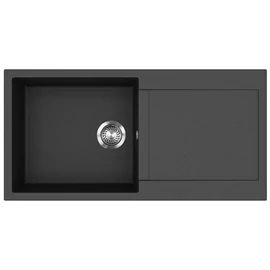 EVIDO Cubo XL 6S gránit mosogató, 1000 x 500 mm, antracit
