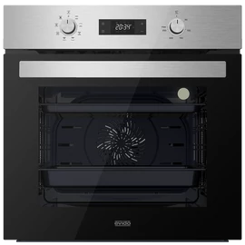 EVIDO LEVEL 60X beépíthető sütő, multifunkciós, 60 cm, inox/fekete üveg