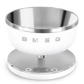 SMEG DIGITÁLIS KONYHAI MÉRLEG, Collezione design, matt fehér